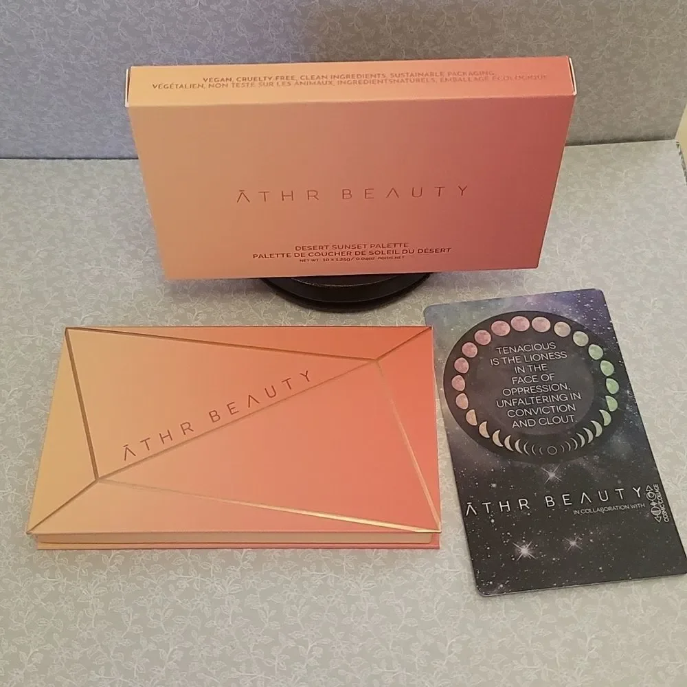 Athr Beauty Dessert Sunset Palette